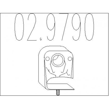 Butée élastique (silencieux) MTS