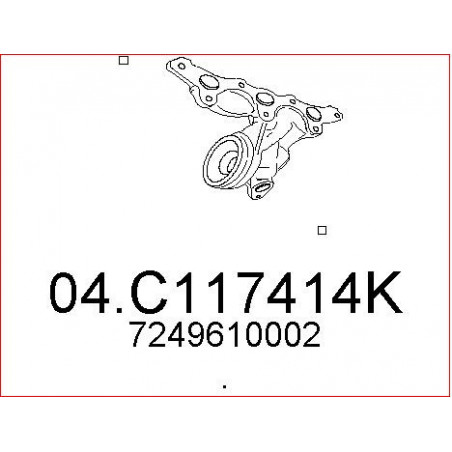 Tuyau d'échappement MTS