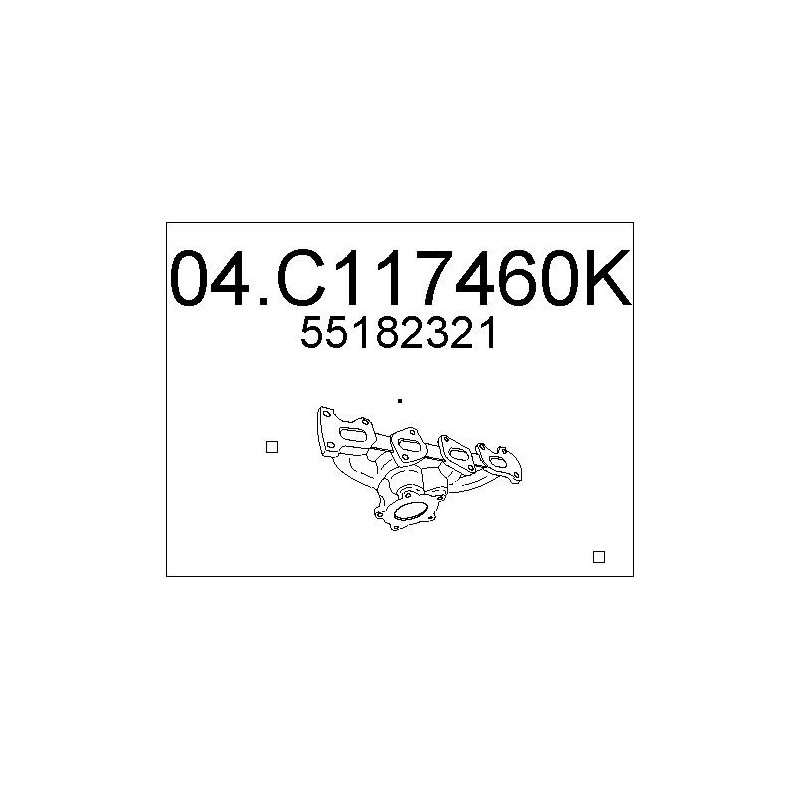 Tuyau d'échappement MTS