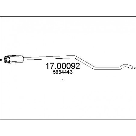 Filtre à particules (échappement) MTS