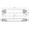 Intercooler (échangeur d'air) NRF