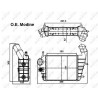 Intercooler (échangeur d'air) NRF