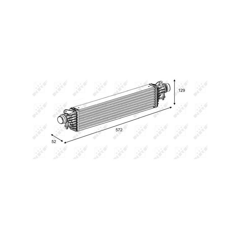 Intercooler (échangeur d'air) NRF