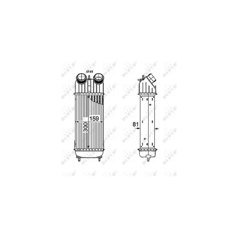 Intercooler (échangeur d'air) NRF