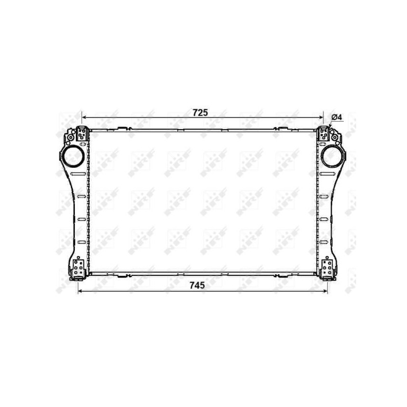 Intercooler (échangeur d'air) NRF