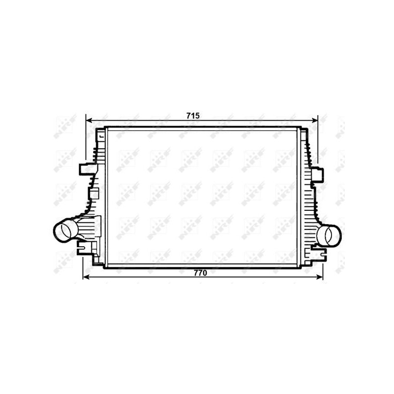 Intercooler (échangeur d'air) NRF