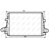 Intercooler (échangeur d'air) NRF
