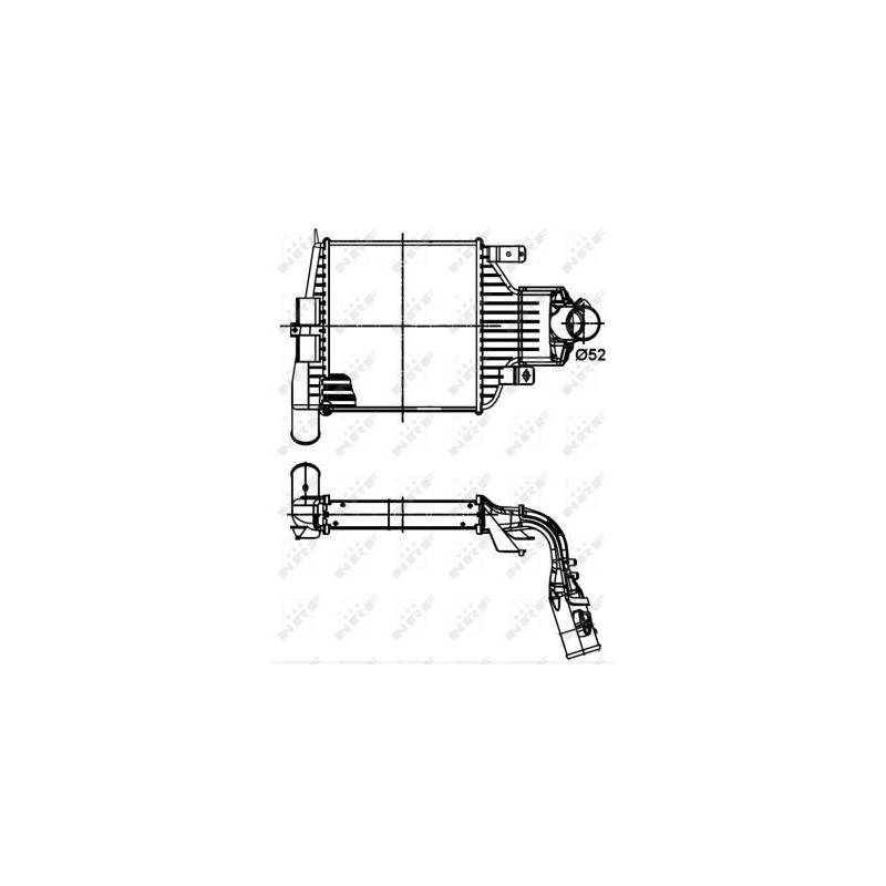 Intercooler (échangeur d'air) NRF
