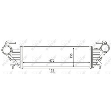 Intercooler (échangeur d'air) NRF