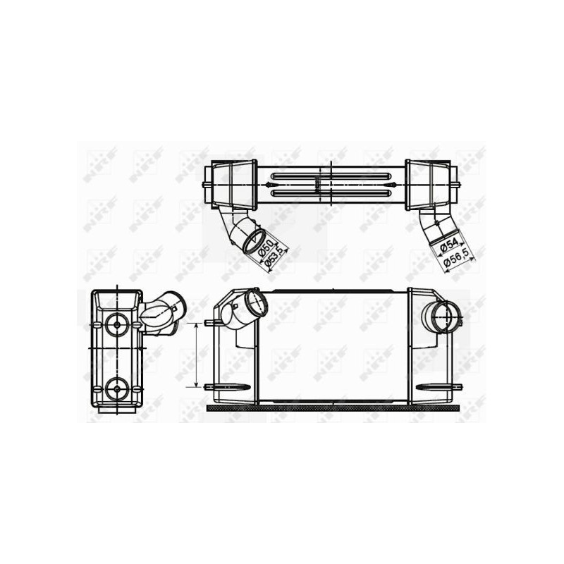 Intercooler (échangeur d'air) NRF