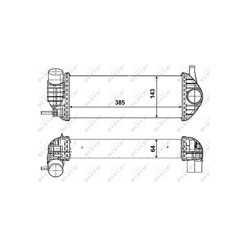 Intercooler (échangeur d'air) NRF