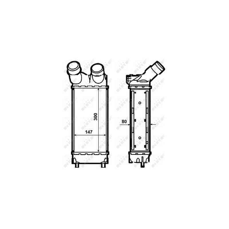 Intercooler (échangeur d'air) NRF