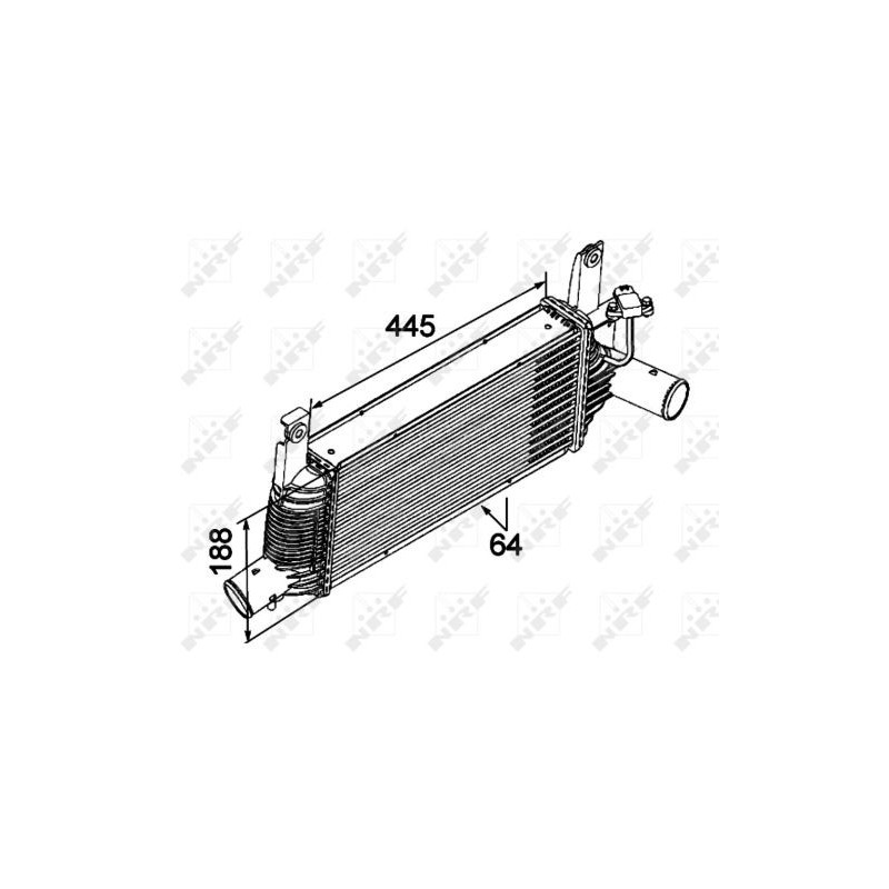 Intercooler (échangeur d'air) NRF