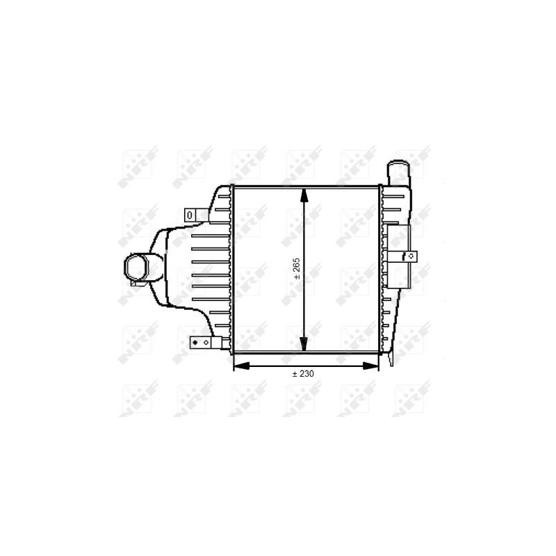 Intercooler (échangeur d'air) NRF