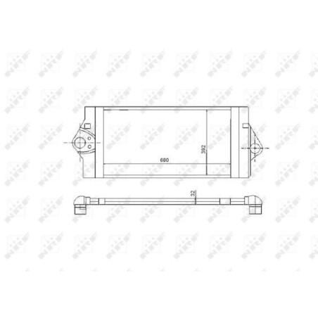 Intercooler (échangeur d'air) NRF