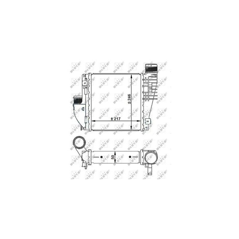 Intercooler (échangeur d'air) NRF
