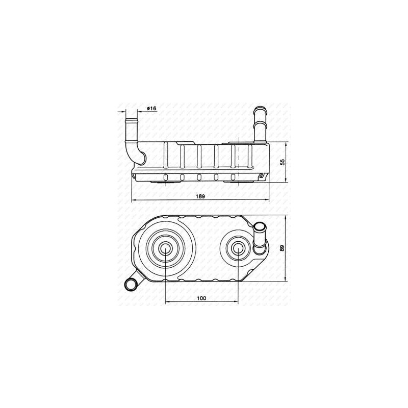 Radiateur d'huile de boite de vitesse automatique NRF