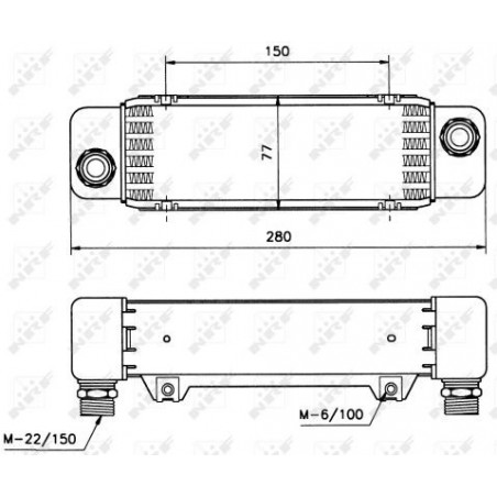 Radiateur d'huile NRF