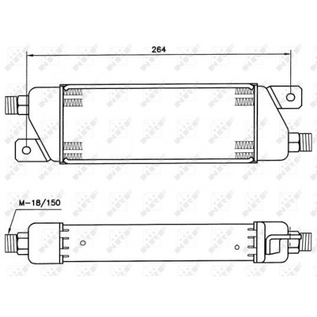 Radiateur d'huile NRF
