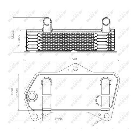 Radiateur d'huile de boite...