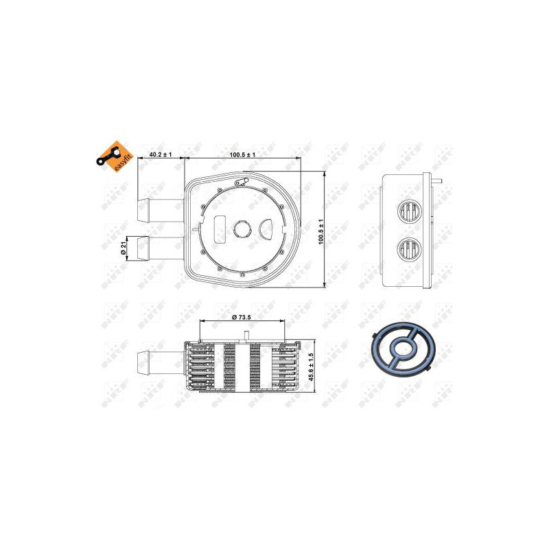 Radiateur d'huile NRF