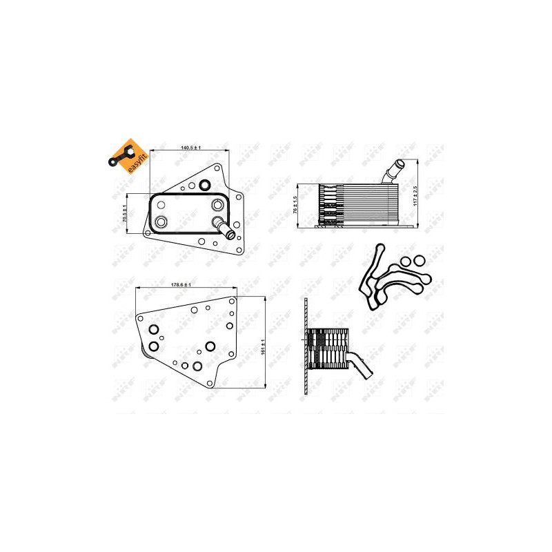 Radiateur d'huile NRF
