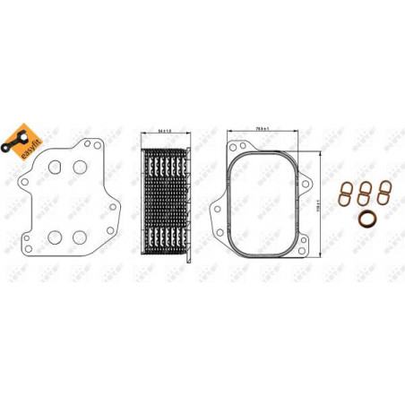 Radiateur d'huile NRF