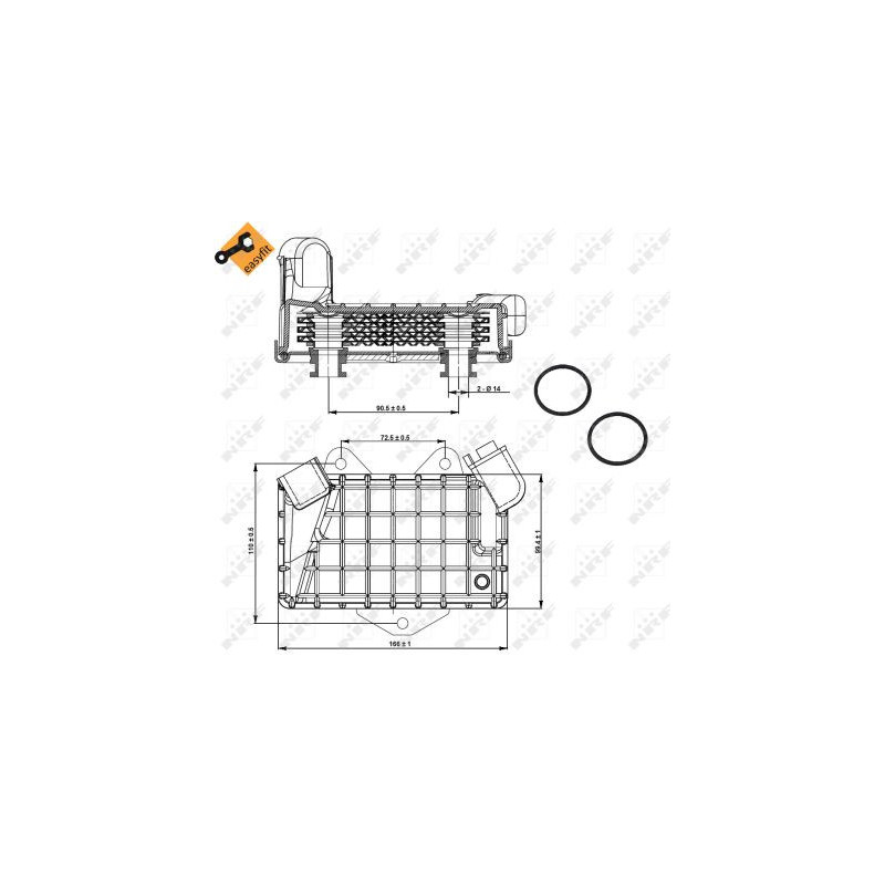 Radiateur d'huile NRF