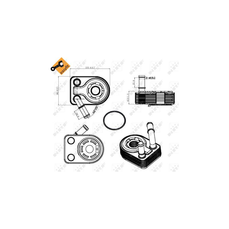 Radiateur d'huile NRF
