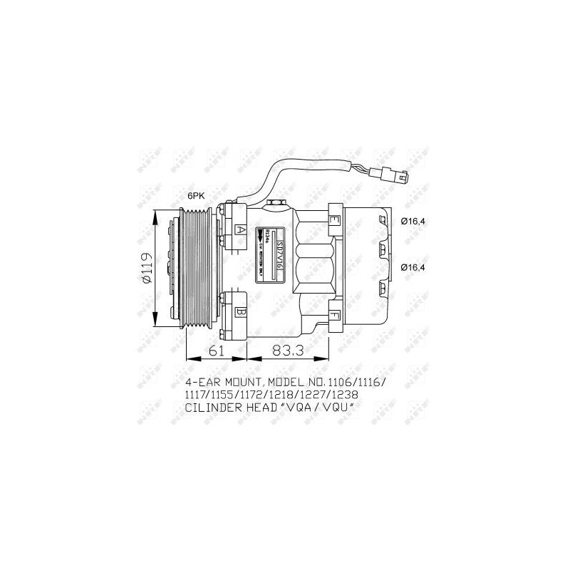 Compresseur de climatisation NRF
