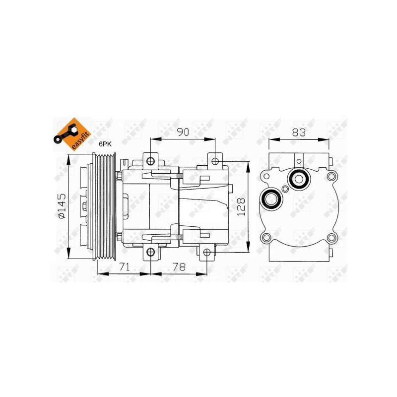Compresseur de climatisation NRF