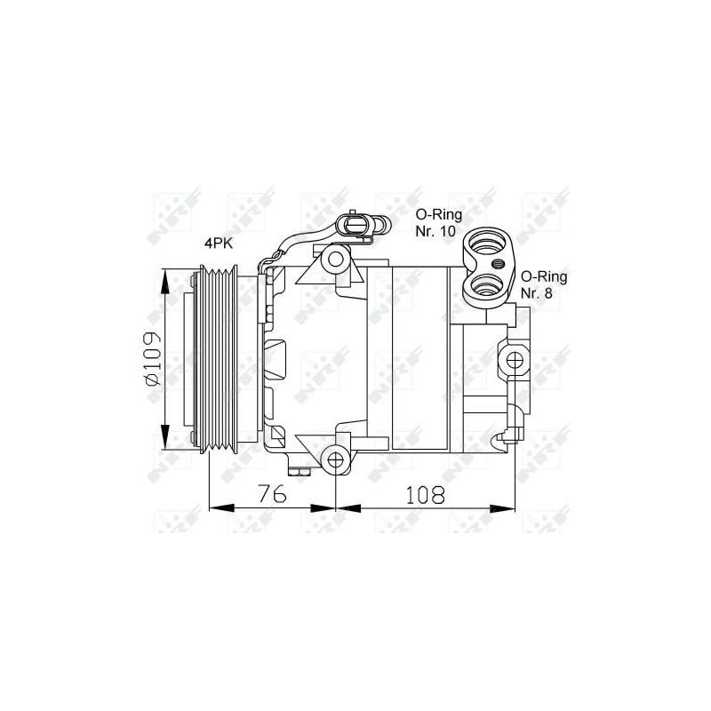 Compresseur de climatisation NRF