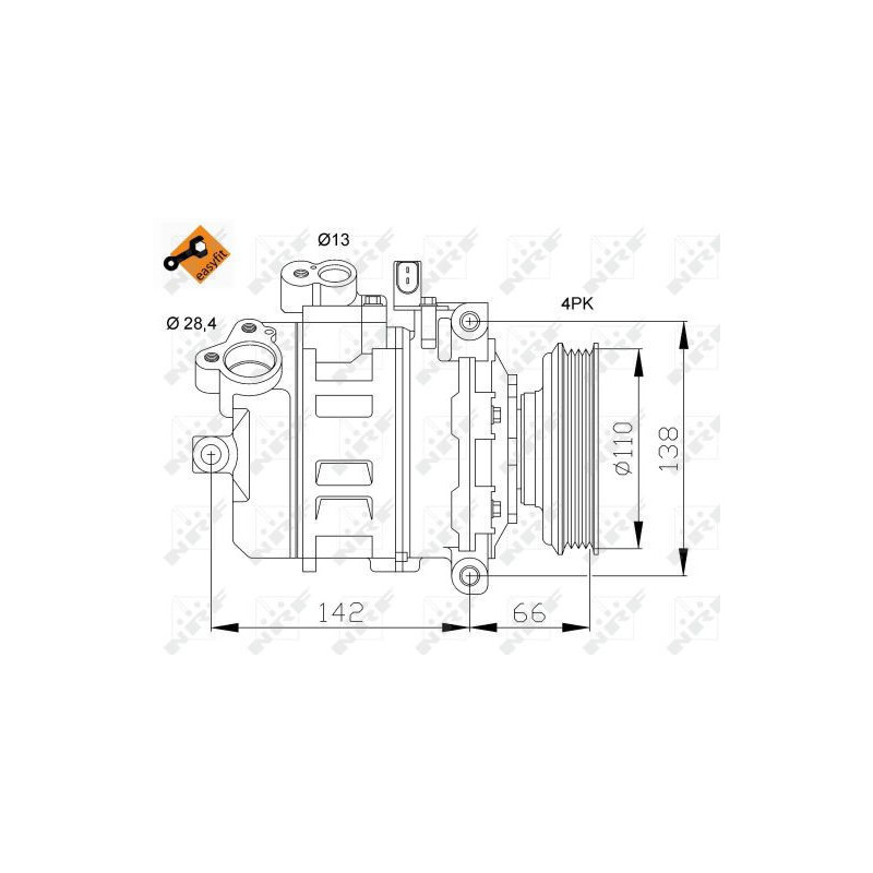 Compresseur de climatisation NRF