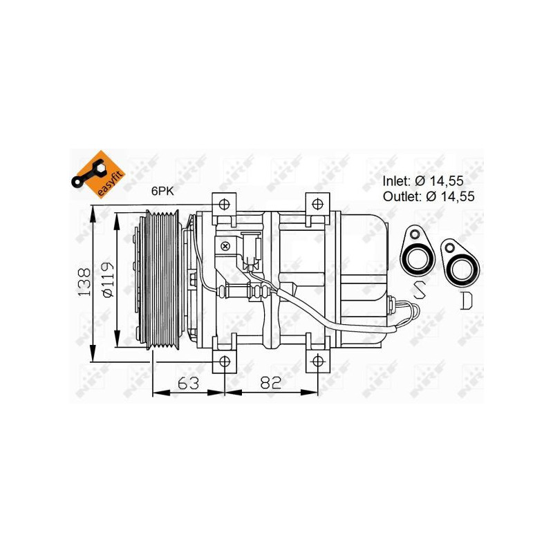 Compresseur de climatisation NRF