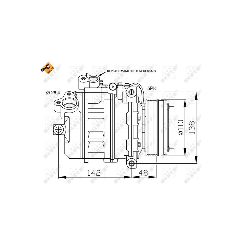 Compresseur de climatisation NRF
