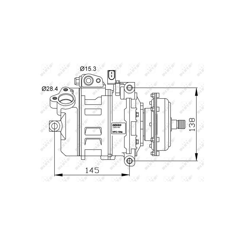 Compresseur de climatisation NRF