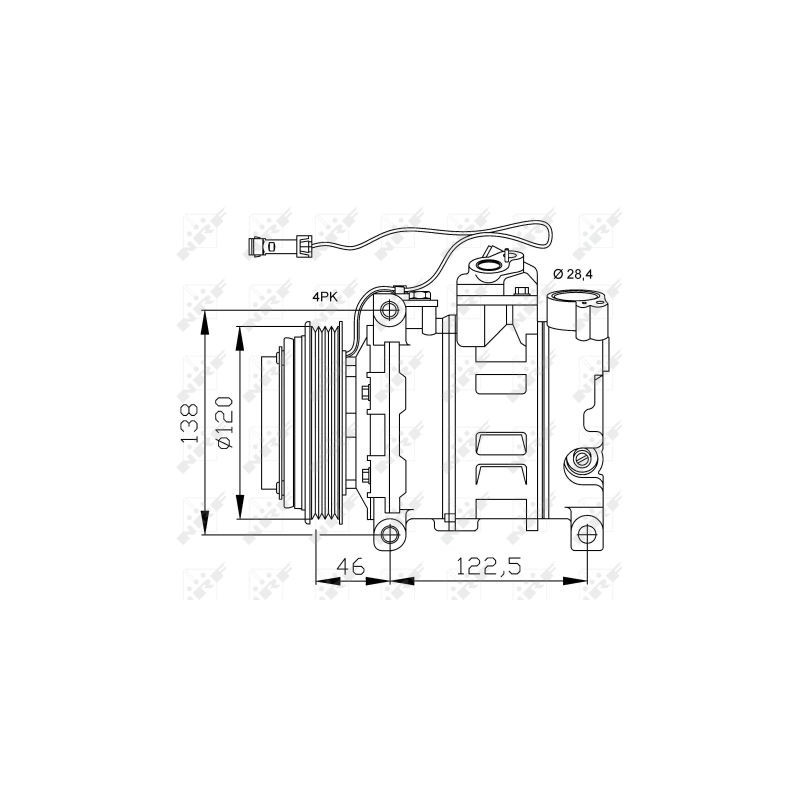 Compresseur de climatisation NRF