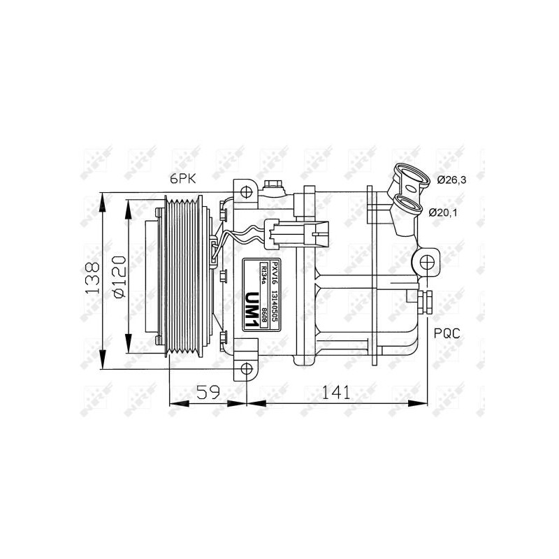 Compresseur de climatisation NRF