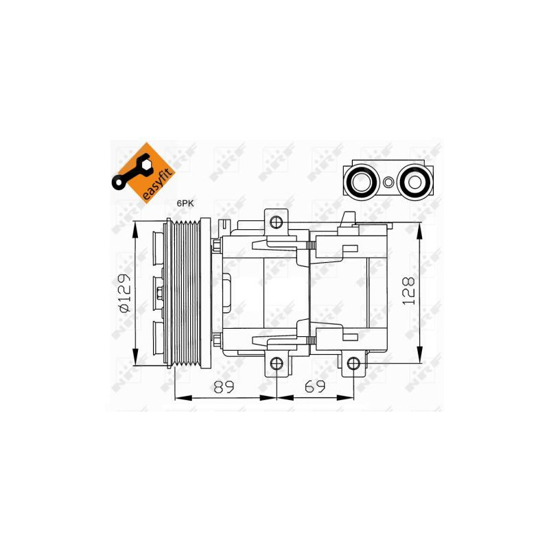 Compresseur de climatisation NRF