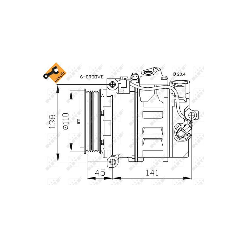 Compresseur de climatisation NRF