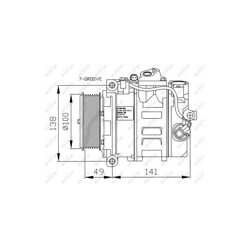Compresseur de climatisation NRF