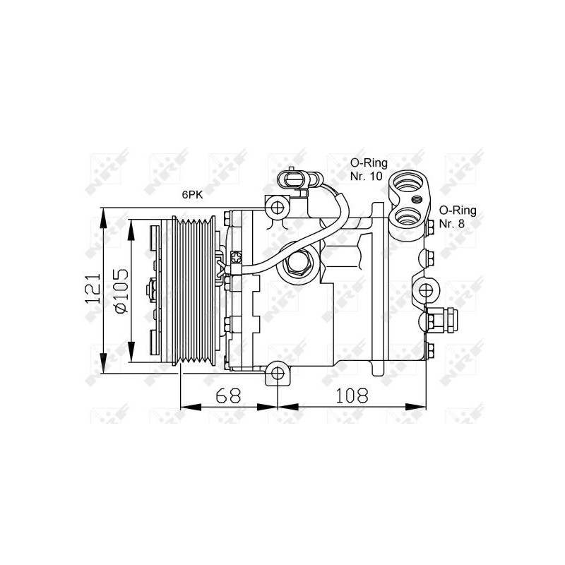 Compresseur de climatisation NRF