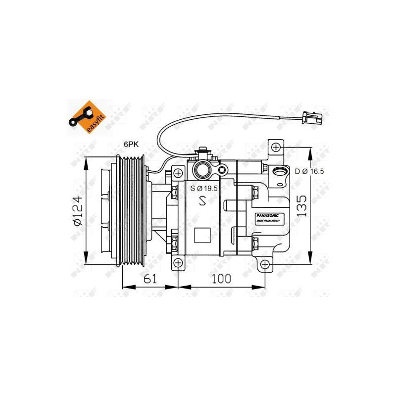 Compresseur de climatisation NRF