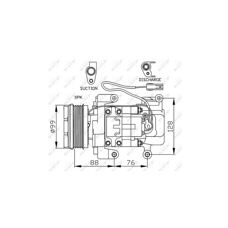 Compresseur de climatisation NRF