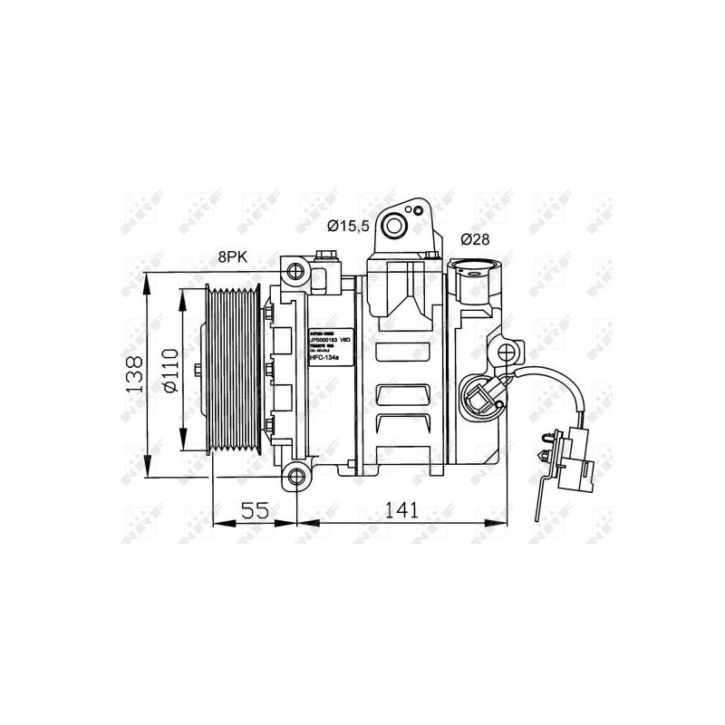 Compresseur de climatisation NRF
