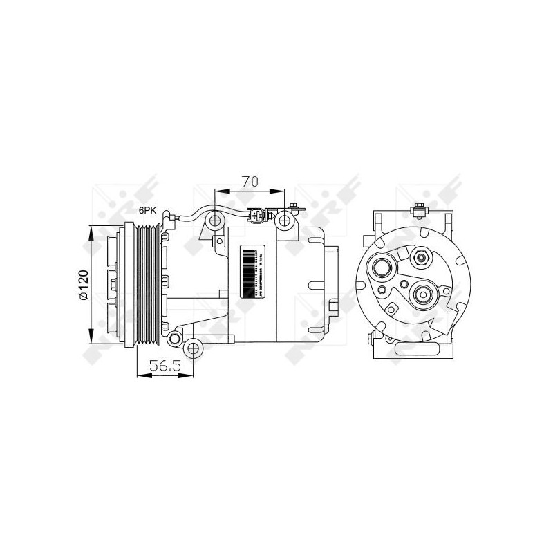 Compresseur de climatisation NRF