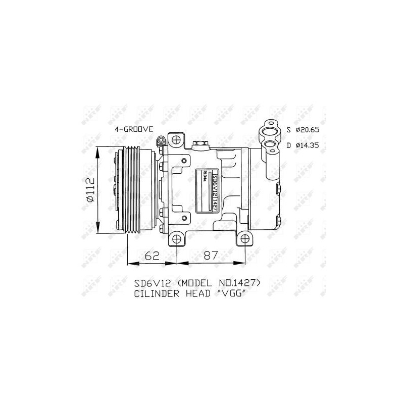Compresseur de climatisation NRF