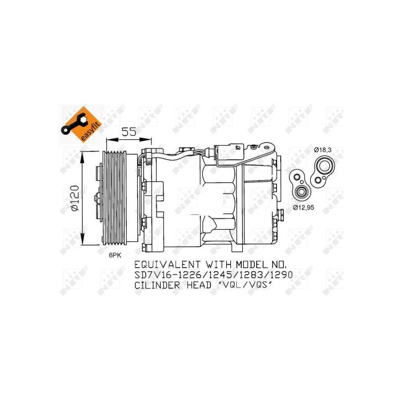 Compresseur de climatisation NRF