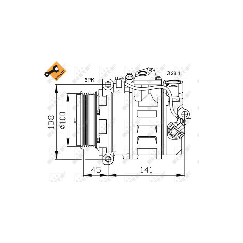 Compresseur de climatisation NRF
