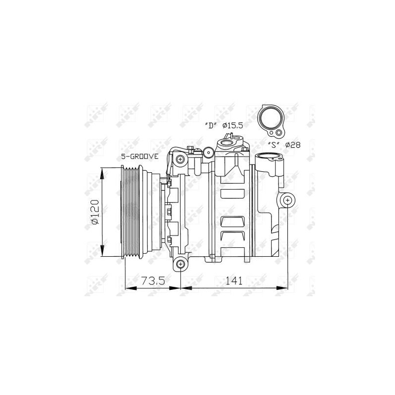 Compresseur de climatisation NRF